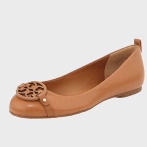 Tory Burch Mini Miller ballet flats size 7 color tan